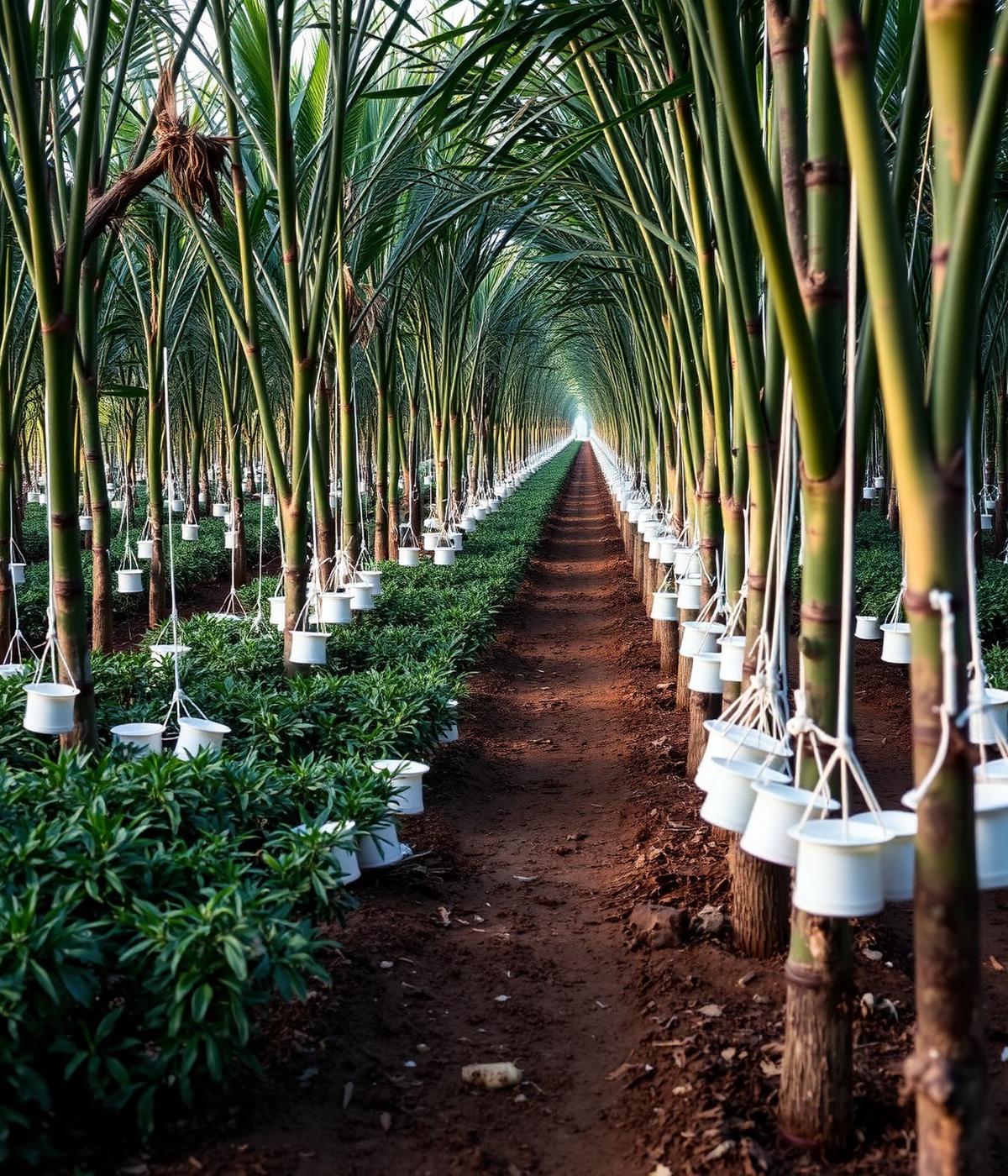 Rubber plantation